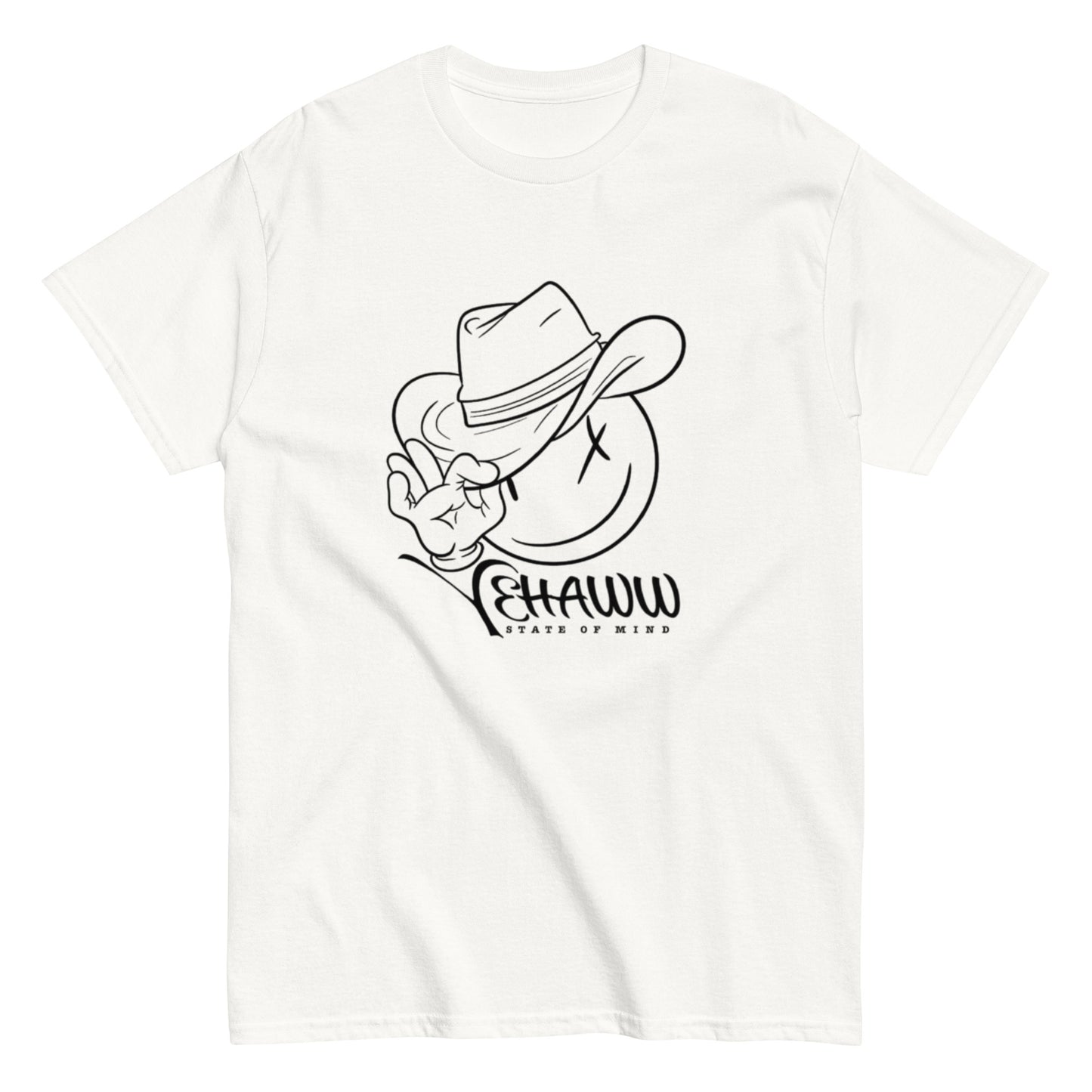 Yehaww State Of Mind (Men's Classic White Tee)